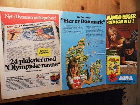 Man kan bestille sjove plakater, wee-haaa (Anders And fra 1976)!