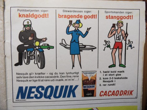 Knaldgodt! Brandgodt! Stanggodt! Seriøst? Stanggodt? Tja, hvorfor ikke?